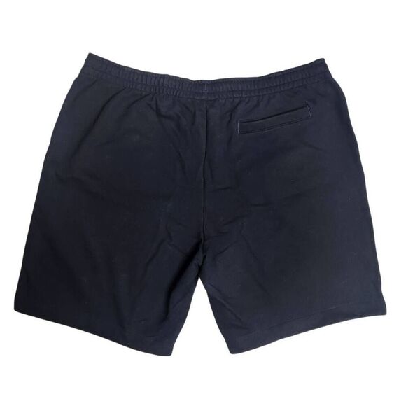 Lacoste Sweat Shorts Mens 3XL Logo Navy Blue Athletic Lounge - Picture 3 of 5